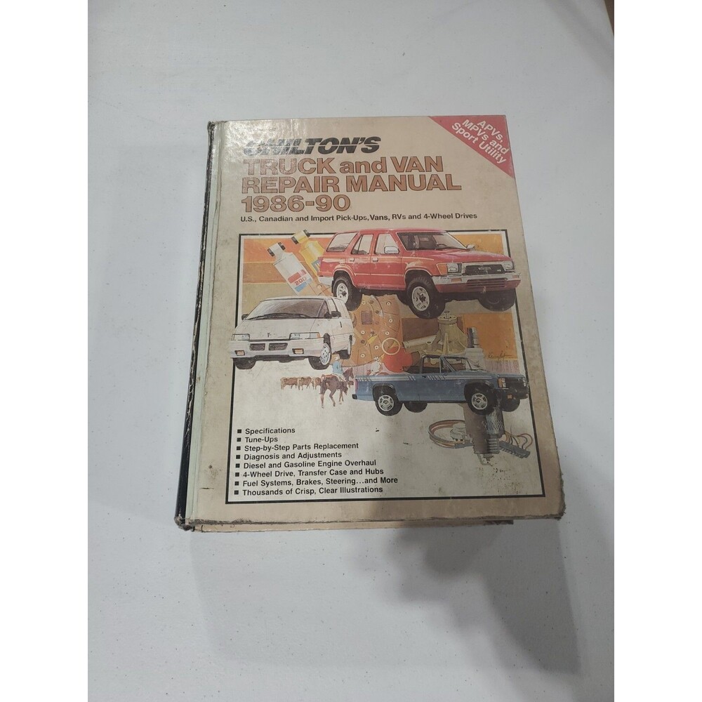 Chilton's Truck and Van Repair Manual 1986-90 Part No. 7902